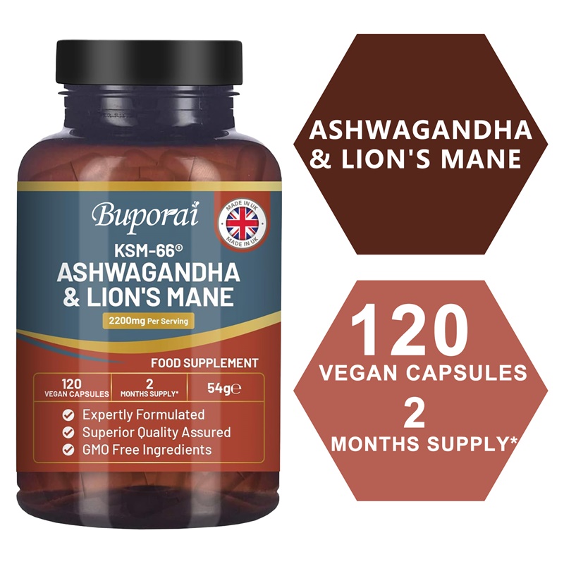 Ginkgo Biloba Extract - Ашваганда и экстракт ежовика гребенчатого -