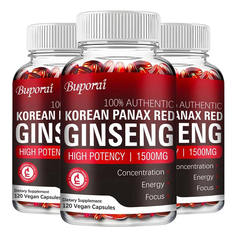 Ginkgo Biloba Extract - Корейские капсулы с красным женьшенем Panax