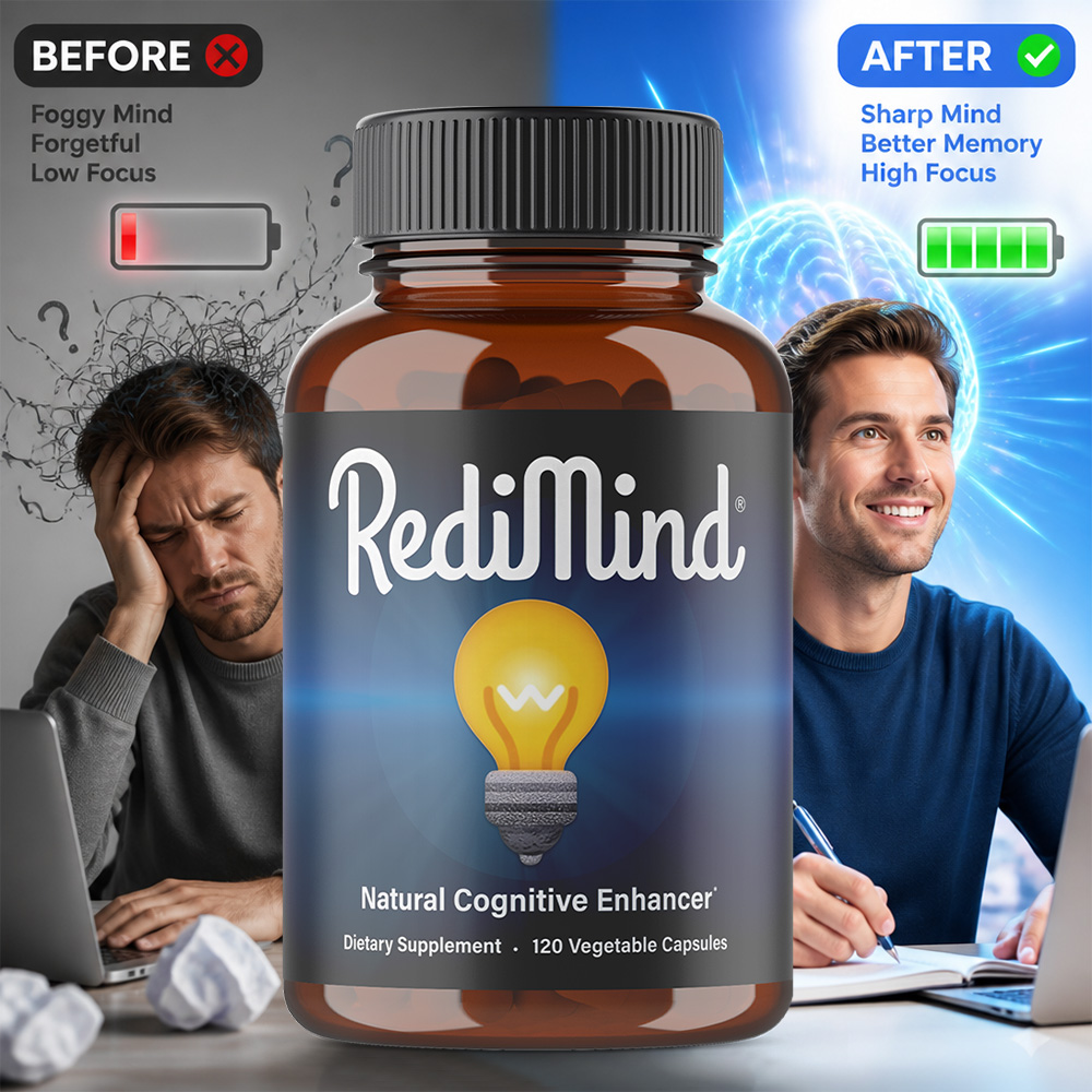 Ginkgo Biloba Extract - RediMind Натуральная добавка для улучшения когнитивных