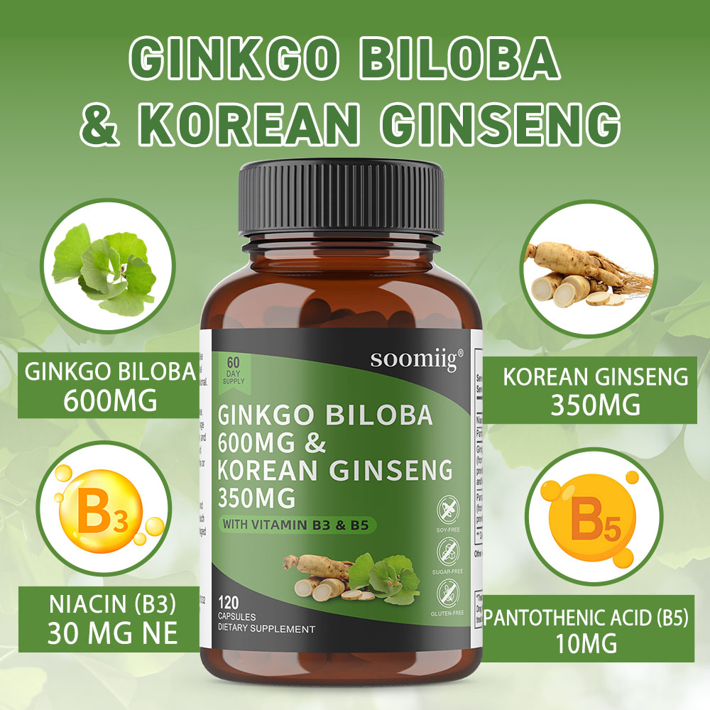 Капсулы с гинкго билоба и коре – обзор и цена Ginkgo Biloba Extract