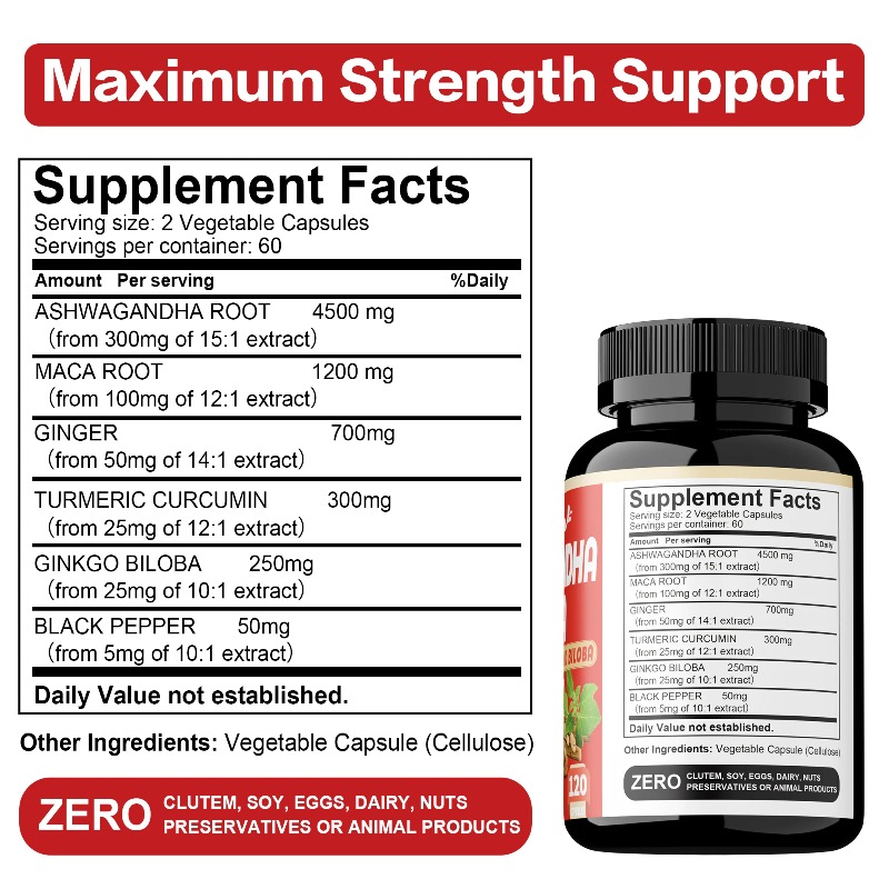 Добавки ашваганды и маки — под – обзор и цена Ginkgo Biloba Extract