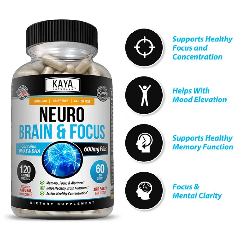 Neuro Brain для памяти и конце – обзор и цена Ginkgo Biloba Extract