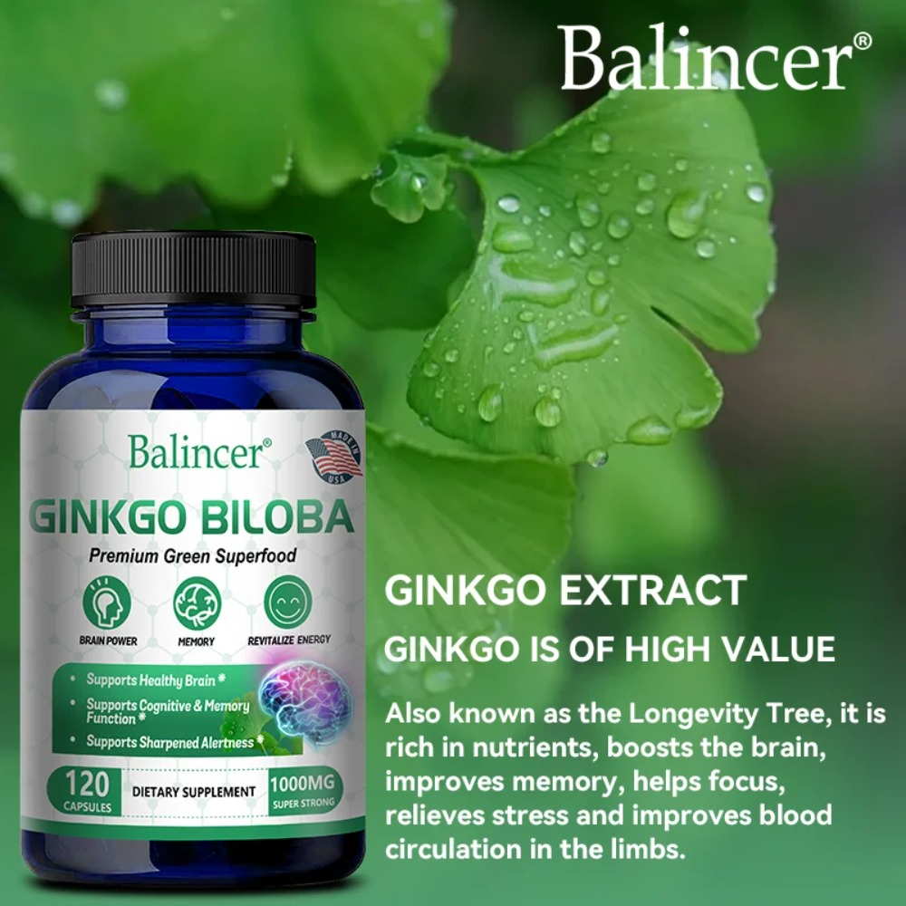 Капсулы Гинкго Билоба - улучша – обзор и цена Ginkgo Biloba Extract