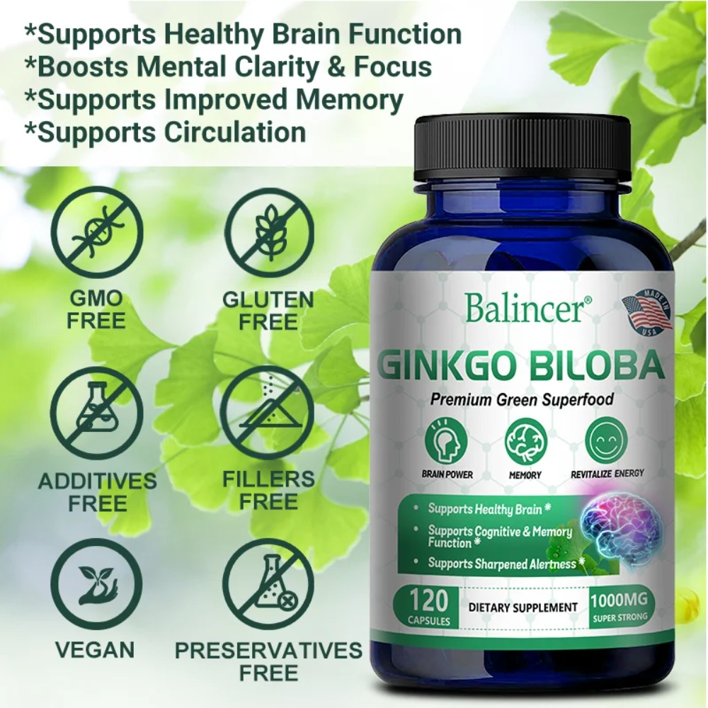 Капсулы Гинкго Билоба - улучша – обзор и цена Ginkgo Biloba Extract